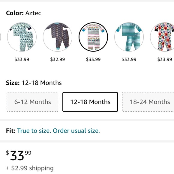 Kozi &co 2pcs pajama - Picture 3 of 5